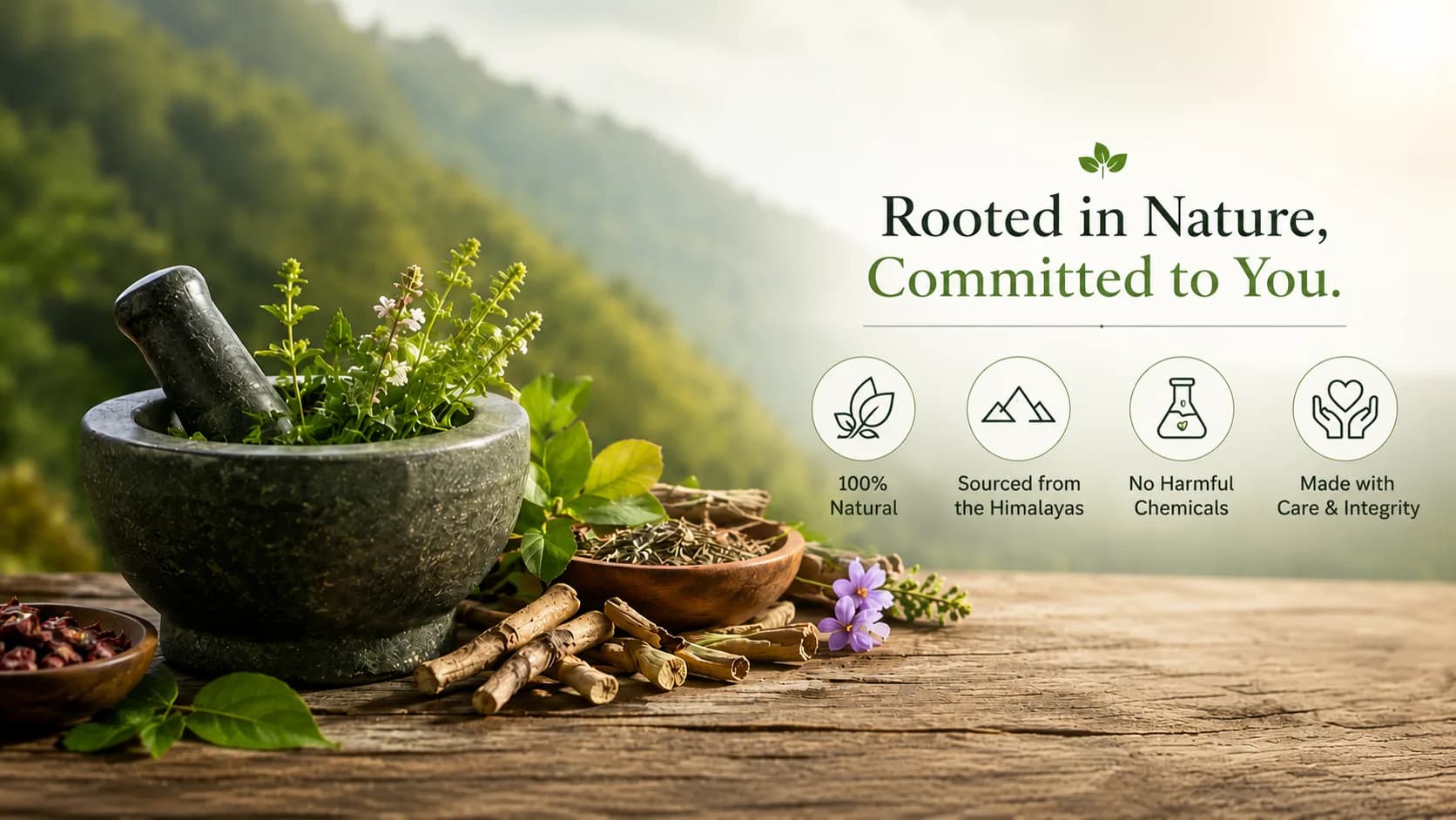 Rooted in Nature, Committed to You - Himansh Naturals